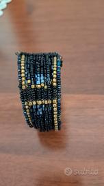 collana e bracciale in micro perline