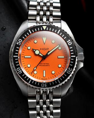 Orologio diver hgp mecaquartz 