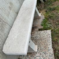 Panchina in pietra antica