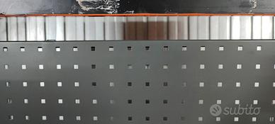 Scaffalatura Espositiva in Metallo Grigio