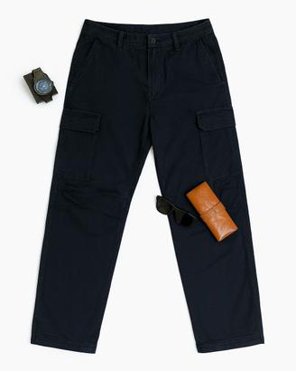 Pantalone cargo uomo nero/blu navy – taglia M