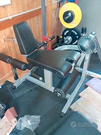 LEG EXTENSION LEG CURL BODY SOLID 