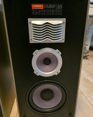 Altoparlanti hifi 3 vie Akai SR1350 vintage