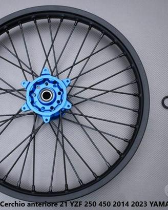 Cerchio anteriore 21 YZF 250 450 2014 2023 YAMAHA