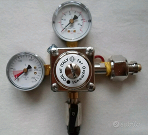 Regolatore co2 inox