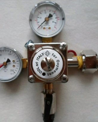 Regolatore co2 inox