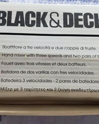 Sbattitore Black & Decker