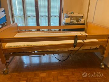 Letto elettrico con tre snodi