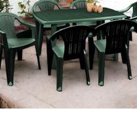 Set 6 poltrone  con tavolo