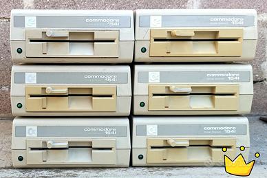 Commodore 1541 lotto 6 pezzi