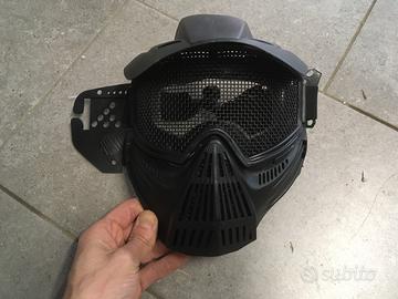 Maschera, fondina e cintura paintball / softair