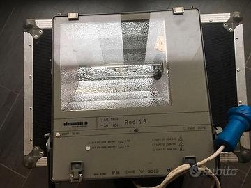 Lampade elettricista cantiere  Disano Philips 400w