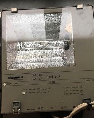 Lampade elettricista cantiere  Disano Philips 400w