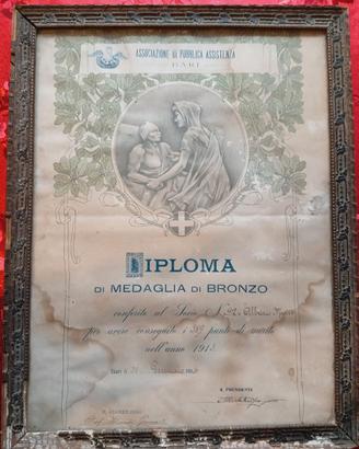diploma antico