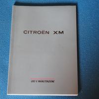 Libretto uso e manutenzione citroen xm benzina-die