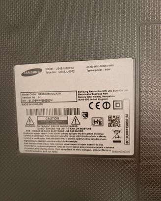 Samsung 48” 4K UHD Smart TV - 170€