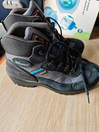 scarponi da montagna donna tg 39 grigia sport