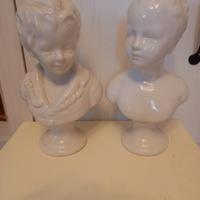 statuette porcellana