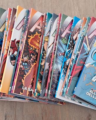 Collez.completa 25 fumetti Avengers serie oro