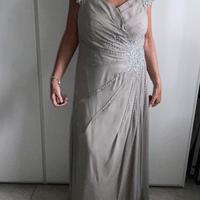 Abito lungo da cerimonia taglia 48-50