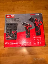 KIT TRAPANO E AVVITATORE