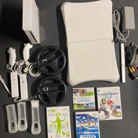 Wii con balance board