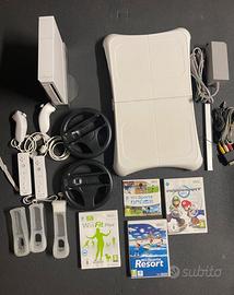 Wii con balance board