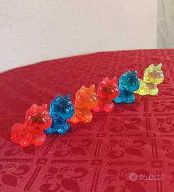 Set 6 mini unicorni colorati 