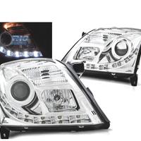 FARI PER OPEL VECTRA C 02-05 LUCE DIURNA A LED CRO