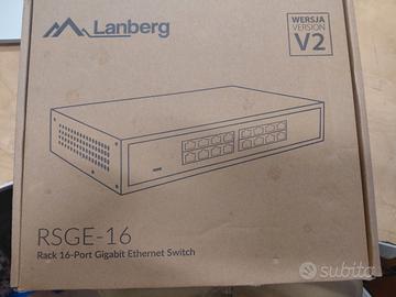 Switch Lanberg RSGE-16 V2 Rack 16 Porte Gigabit (N