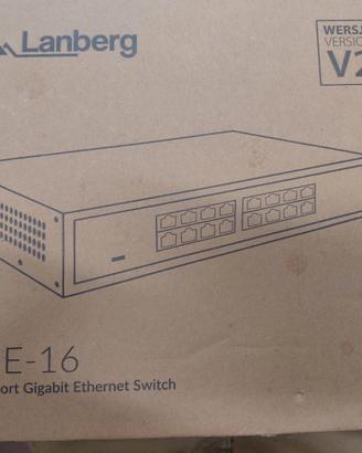 Switch Lanberg RSGE-16 V2 Rack 16 Porte Gigabit (N