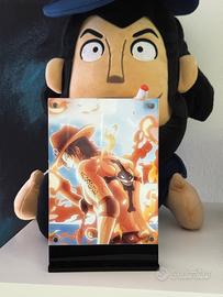 Lampada LED Ace Pugno di Fuoco One Piece – Doppia