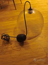 Lampadario trasparente