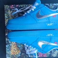 Nike Air Force 1 Low x Off-White Blu MCA 