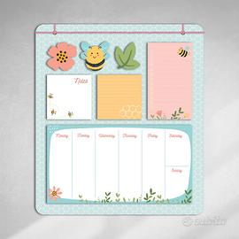 SQUARE BLOCK NOTES / AGENDA 30X34CM - BEE / APE