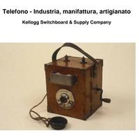 telefono portatile da campo militare 1890-1930