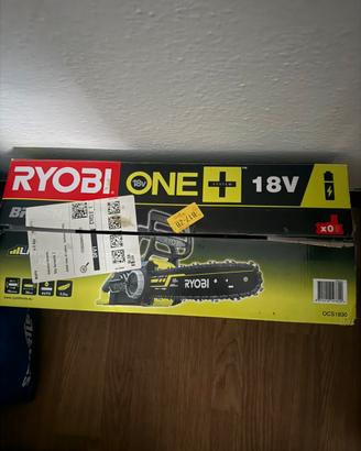 MotosegaRyobiONE + 18VBrushless OCS1830 + batteria