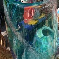 Vaso in vetro di Murano