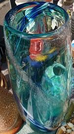 Vaso in vetro di Murano