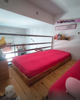due letti Ikea 90x200 stile giapponese 