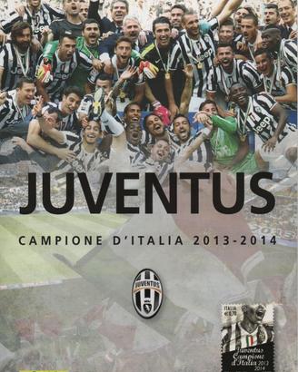 2013 / 2014  Folder Poste Juventus Campione