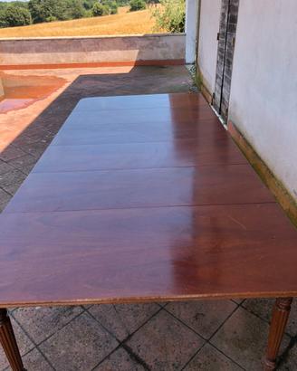 Tavolo consolle ciliegio allungabile