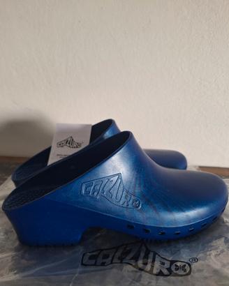Zoccoli sanitari Calzuro blu, nuovi , taglia 42/43