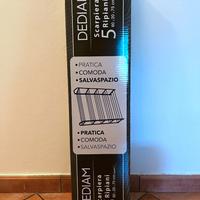 Scarpiera 5 Ripiani 60 x 20 x 75 cm