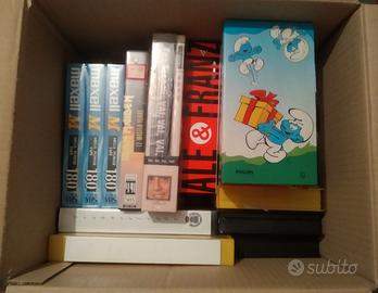 Lotto 32 videocassette VHS