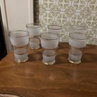 Servizio bicchieri vintage