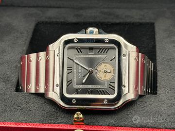 Cartier Santos Dual Time WSSA0076 Full set 2025