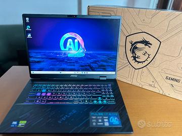Msi pulse 17 AI COME NUOVO RTX 4070 32 GB