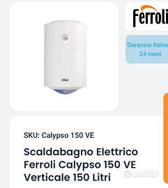 Scaldabagno Ferroli 150 Litri