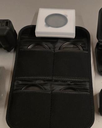 Action cam ACE PRO 2 co numerosi accessori